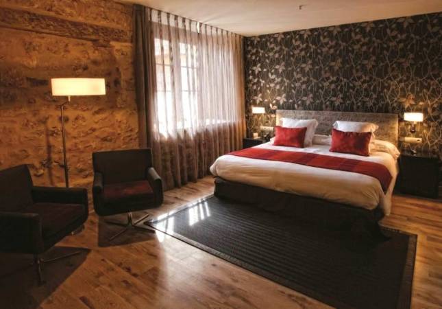 Espaciosas habitaciones en Castilla Termal Burgo de Osma. El entorno más romántico con los mejores precios de Soria